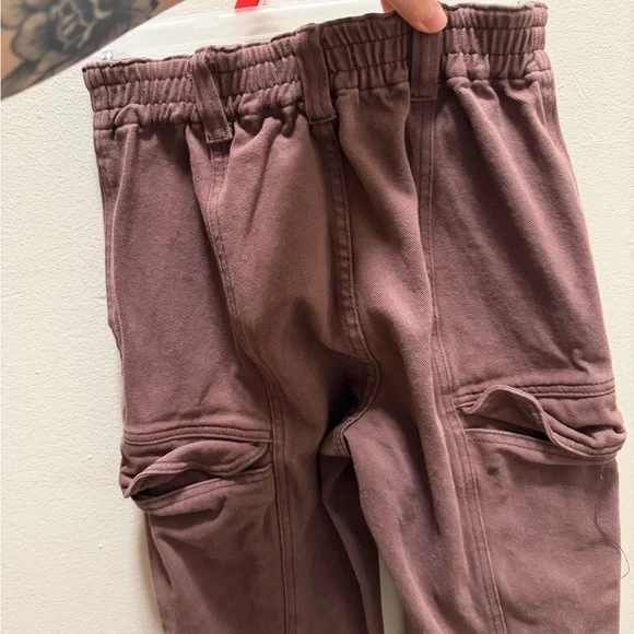 Brown Cargo Pants - Picture 3 of 4